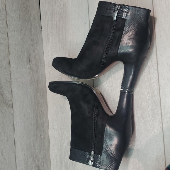 Sam Edelman Womens Shay Suede Heels Boots shoes sz 8M - Picture 7 of 13